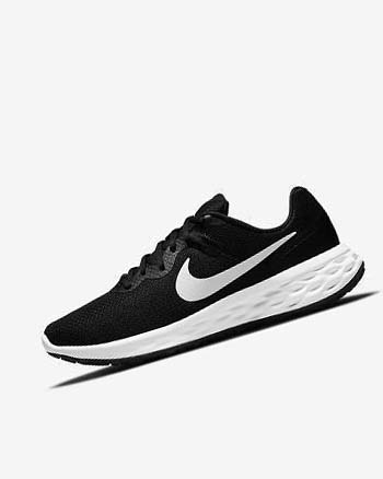 Zapatillas Running Nike Revolution 6 Next Nature Hombre Negras Gris Blancas | CO5512