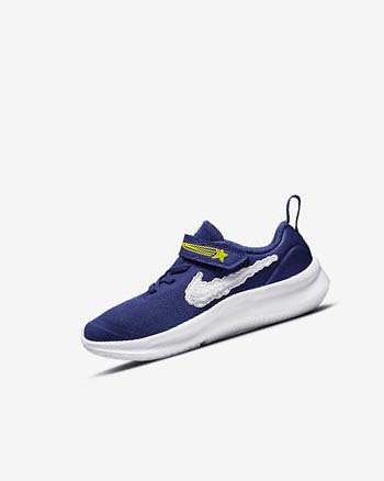 Zapatillas Running Nike Star Runner 3 Dream Niña Azul Real Oscuro Azules Amarillo Blancas | CO2667