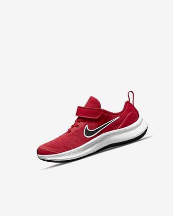 Zapatillas Running Nike Star Runner 3 Niño Rojas Rojas Blancas Negras | CO5411
