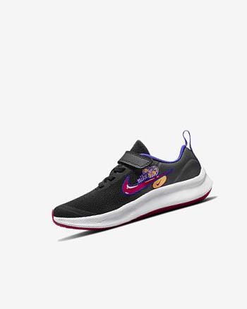Zapatillas Running Nike Star Runner 3 SE Niña Negras Rosas | CO5265