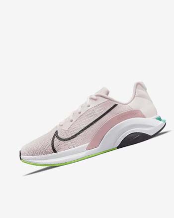 Zapatillas Running Nike ZoomX SuperRep Surge Mujer Rosas Claro Rosas Verde Negras | CO4687