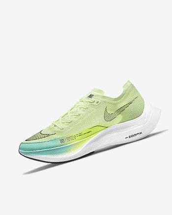 Zapatillas Running Nike ZoomX Vaporfly Next% 2 Mujer Turquesa Negras | CO3187