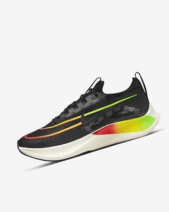 Zapatillas Running Nike Zoom Fly 4 Hombre Negras Multicolor | CO5018