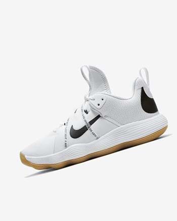 Zapatillas de Voleibol Nike React HyperSet Hombre Blancas Marrones Claro Negras | CO4857