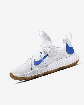 Zapatillas de Voleibol Nike React HyperSet Mujer Blancas Azules | CO5542