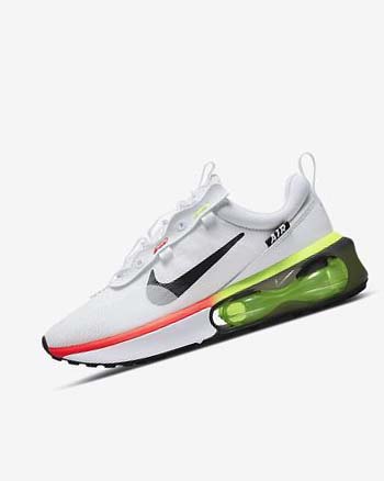 Zapatos Casuales Nike Air Max 2021 Hombre Blancas Azules Negras | CO1142