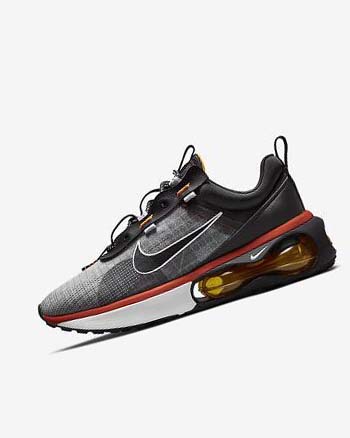 Zapatos Casuales Nike Air Max 2021 Hombre Negras Rojas Blancas | CO2385