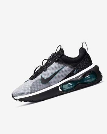 Zapatos Casuales Nike Air Max 2021 SE Hombre Gris Negras Blancas | CO2852