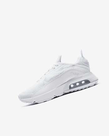 Zapatos Casuales Nike Air Max 2090 Niño Blancas Gris Blancas Blancas | CO2542