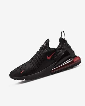Zapatos Casuales Nike Air Max 270 Hombre Negras Blancas Rojas | CO5097
