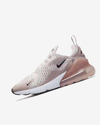 Zapatos Casuales Nike Air Max 270 Mujer Rosas Claro Rosas Negras | CO5571