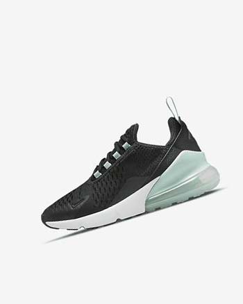 Zapatos Casuales Nike Air Max 270 Niña Blancas Verde Menta Negras | CO2993