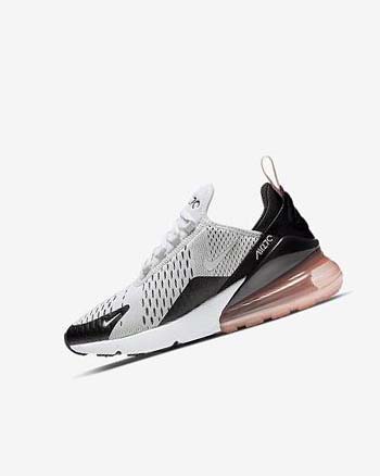 Zapatos Casuales Nike Air Max 270 Niña Plateadas Negras Coral Blancas | CO5053