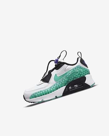 Zapatos Casuales Nike Air Max 90 Toggle SE Niña Blancas Negras Moradas Turquesa | CO4649
