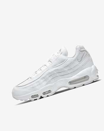 Zapatos Casuales Nike Air Max 95 Essential Hombre Blancas Gris Blancas | CO2291