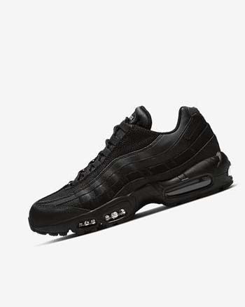 Zapatos Casuales Nike Air Max 95 Essential Hombre Negras Gris Oscuro Negras | CO5509