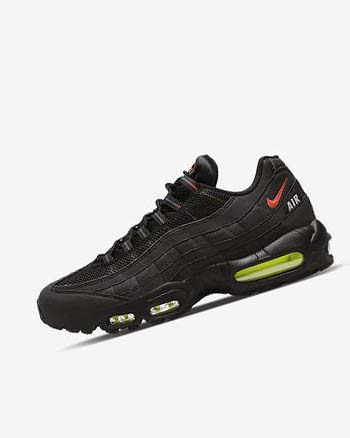Zapatos Casuales Nike Air Max 95 Hombre Negras Azules Rojas Claro | CO4725