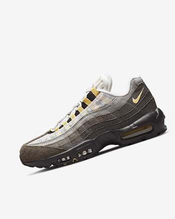 Zapatos Casuales Nike Air Max 95 Hombre Gris Verde Oliva Gris | CO4792