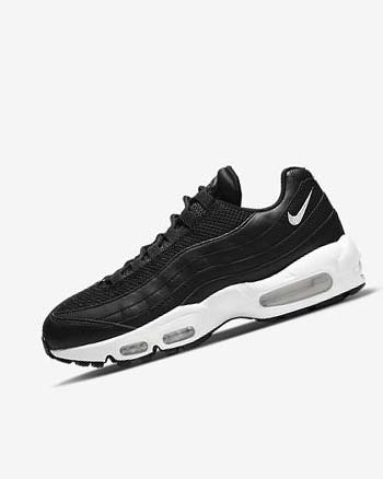 Zapatos Casuales Nike Air Max 95 Mujer Negras Blancas | CO4910