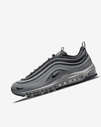 Zapatos Casuales Nike Air Max 97 Hombre Gris Gris Oscuro Gris Negras | CO4849