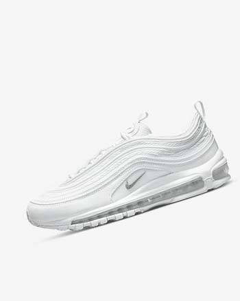 Zapatos Casuales Nike Air Max 97 Hombre Blancas Negras Gris | CO4988