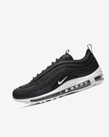 Zapatos Casuales Nike Air Max 97 Hombre Negras Blancas | CO5015