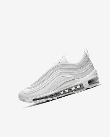 Zapatos Casuales Nike Air Max 97 Niño Blancas Metal Plateadas Blancas | CO4666