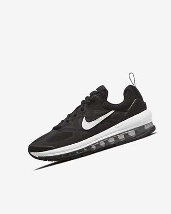 Zapatos Casuales Nike Air Max Genome Niño Negras Gris Oscuro Blancas | CO3064