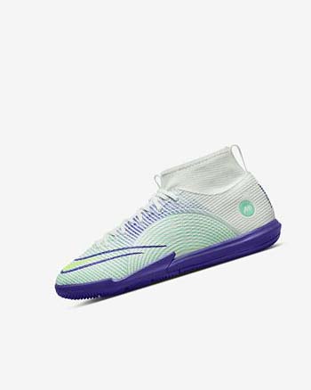Zapatos De Fútbol Nike Jr. Mercurial Dream Speed Superfly 8 Academy IC Niña Verde Moradas Verde | CO5139