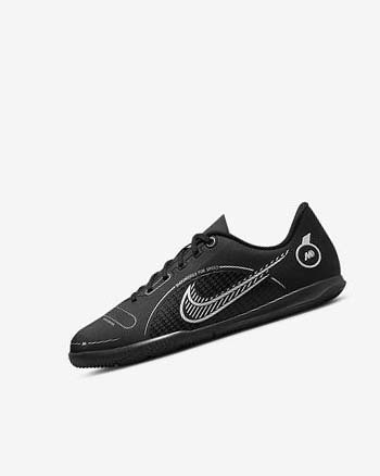 Zapatos De Fútbol Nike Jr. Mercurial Vapor 14 Club IC Niño Negras Gris Metal Plateadas | CO2448