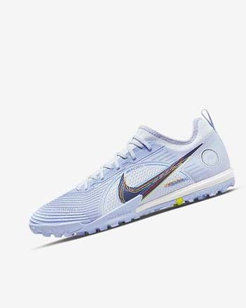 Zapatos De Fútbol Nike Mercurial Air Zoom Vapor 14 Pro TF Mujer Gris Azules Claro Azules Azules | CO3016