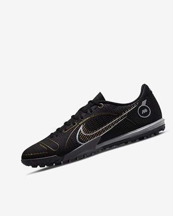 Zapatos De Fútbol Nike Mercurial Vapor 14 Academy TF Hombre Negras Metal Plateadas Gris Metal Doradas | CO2455