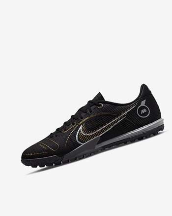 Zapatos De Fútbol Nike Mercurial Vapor 14 Academy TF Mujer Negras Metal Plateadas Gris Metal Doradas | CO3277