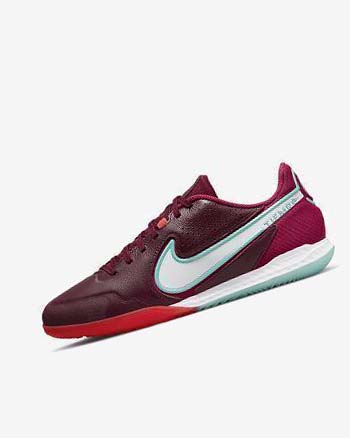 Zapatos De Fútbol Nike React Tiempo Legend 9 Pro IC Hombre Rojas Rojas Claro Blancas | CO4539