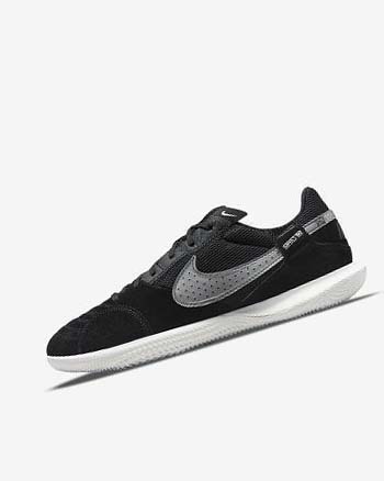 Zapatos De Fútbol Nike Streetgato Hombre Negras Blancas | CO3122