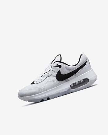 Zapatos Nike Air Max Motif Niña Blancas Blancas Negras | CO3120