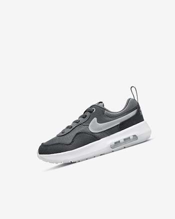 Zapatos Nike Air Max Motif Niña Gris Turquesa Gris Oscuro Negras | CO5395