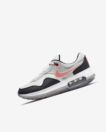 Zapatos Nike Air Max Motif Niña Negras Blancas Gris Rojas | CO4746