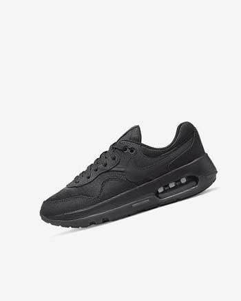 Zapatos Nike Air Max Motif Niña Negras Gris Oscuro Negras | CO4822