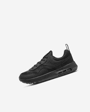 Zapatos Nike Air Max Motif Niño Negras Gris Oscuro Negras | CO2484