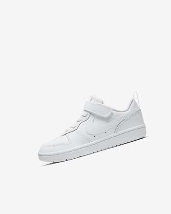 Zapatos Nike Court Borough Low 2 Niña Blancas Blancas Blancas | CO3012