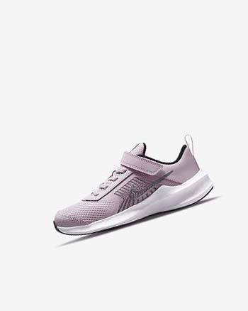 Zapatos Nike Downshifter 11 Niño Rosas Negras Blancas Metal Plateadas | CO3216