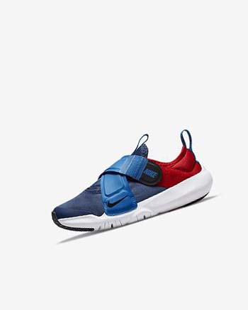Zapatos Nike Flex Advance Niña Azul Marino Azules Claro Rojas Negras | CO2523