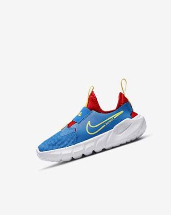 Zapatos Nike Flex Runner 2 Niño Azules Rojas Doradas Verde | CO1106