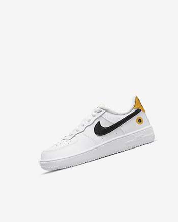 Zapatos Nike Force 1 LV8 Niña Blancas Negras | CO5372
