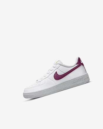 Zapatos Nike Force 1 Next Nature Niña Blancas Plateadas | CO5401