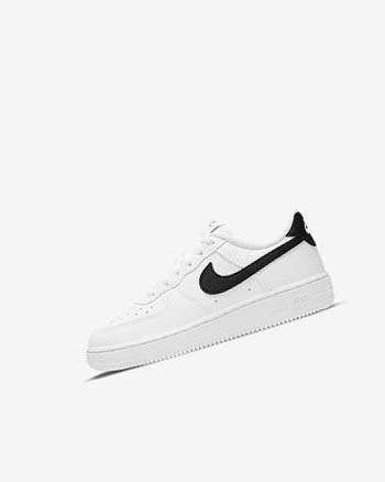 Zapatos Nike Force 1 Niño Blancas Negras | CO2405