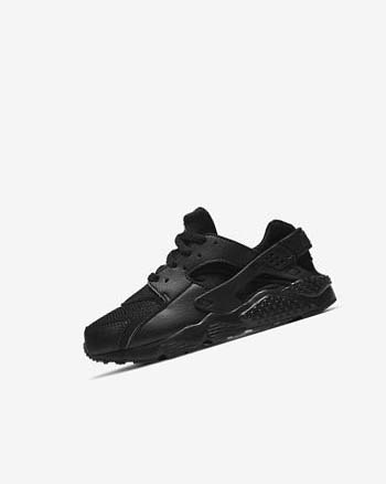 Zapatos Nike Huarache Run Niño Negras Negras Negras | CO3212