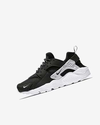 Zapatos Nike Huarache SE Niño Negras Blancas Negras | CO2794