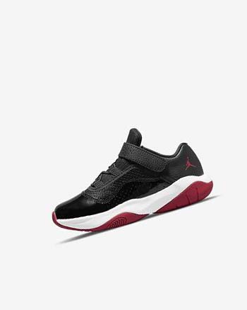 Zapatos Nike Jordan 11 CMFT Low Niño Negras Rojas Blancas | CO2579